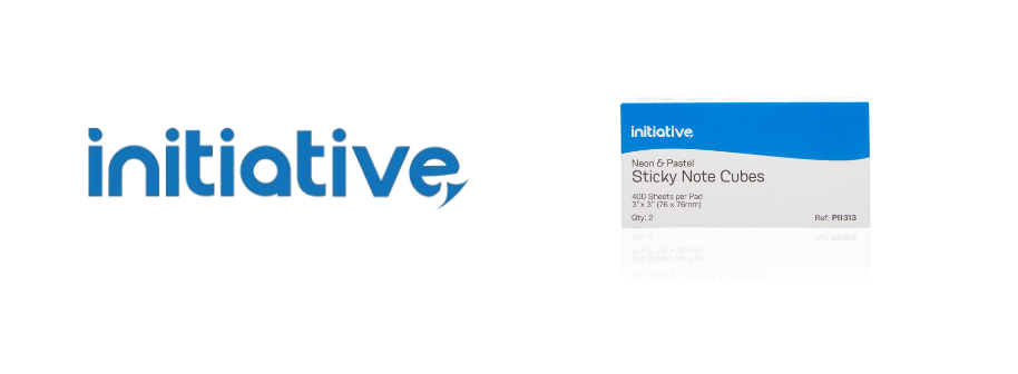 PI1313 | Initiative Sticky Notes Neon Cube | Integra Business Solutions Ltd